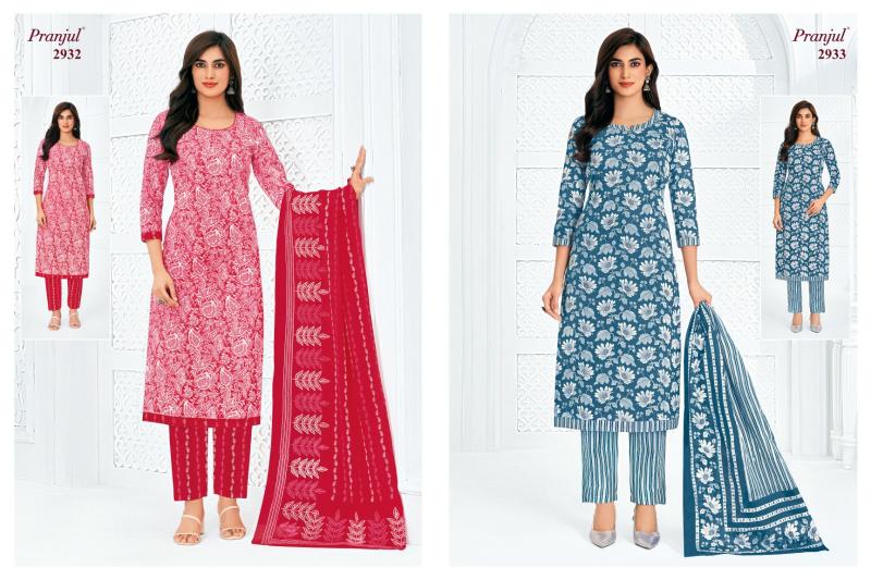 Pranjul priyanka vol 29 cotton dress material wholesalers mumbai